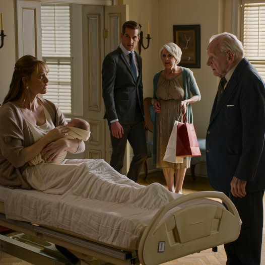 Amikor a nagyapám meglátta, hogy egyszerű ruhában tartom az újszülöttemet, megállt: „Nem kellett volna segítenie a havi 250 000 dollárnak?” Azt mondtam: „Soha nem kaptam belőle semmit” – majd halkan megkérte az ügyvédeit, hogy nézzenek utána az ügynek – Hírek