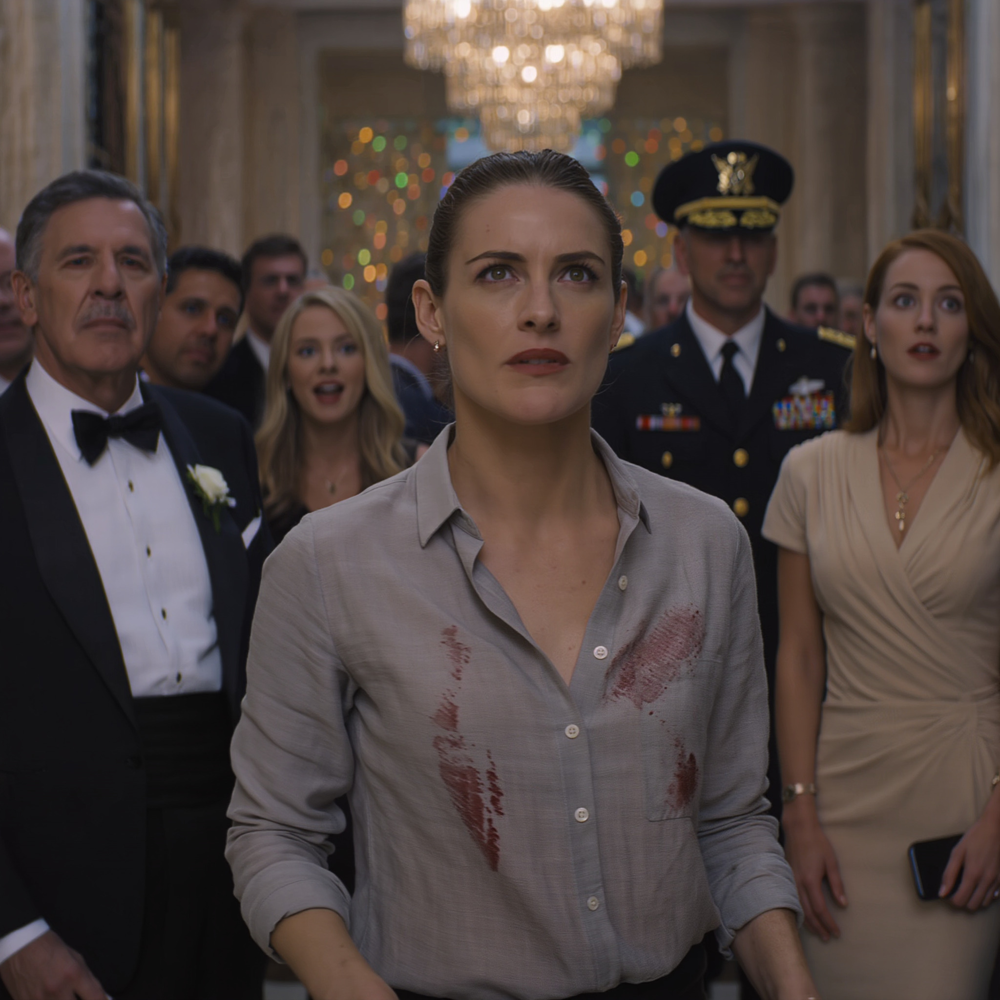 Mój tata nazwał mnie „pielęgniarką z klasą” i kazał mi podawać drinki na jego przyjęciu za 2 miliony dolarów. Kiedy kobieta zemdlała i przestała oddychać, zrobiłem krok naprzód. Nagle czterogwiazdkowy generał wypowiedział jedno zdanie. Mój ojciec zamarł.