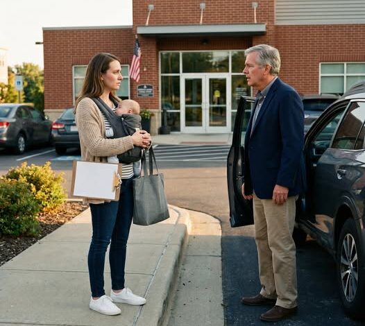 Apám rajtakapott, hogy a karjaimban tartom a babámat, miközben albérletet kerestem. Megkérdezte: „Nem adtam én neked házat?” – mondtam. „De sosem volt az enyém.” Odamentünk. A bátyám bulizni ment. Anyukám elsápadt… és remegett.
