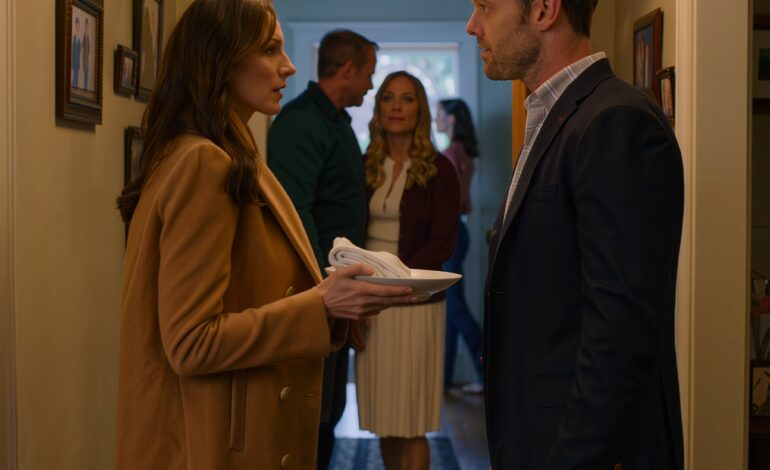 Jechałem 5 godzin na rodzinny obiad. Dziewczyna mojego brata miała się tu wkrótce pojawić, więc tata poprosił mnie o pomoc w doprowadzeniu wszystkiego do porządku. Podał mi talerze. Nie powiedziałem ani słowa. Potem weszła – spojrzała prosto na mnie i ZATRZYMAŁA SIĘ W DRZWIACH…