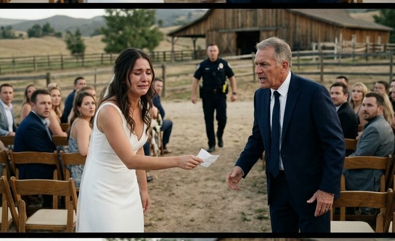A leendő vejem folyton a földem felől kérdezősködött – aztán a lányom egy üzenetet adott át az oltárnál