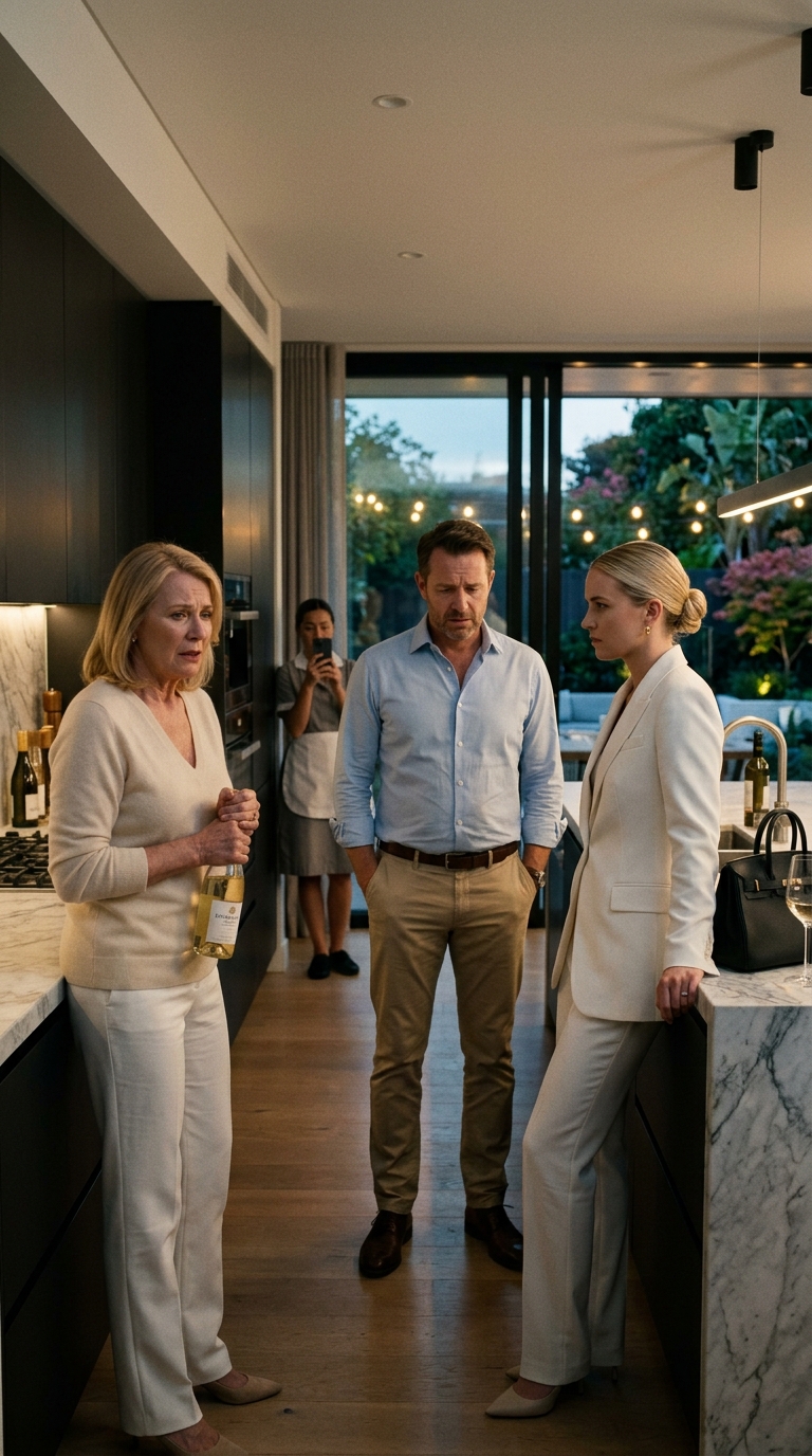 „Nie wydawaj żadnego dźwięku” – szepnęła gosposia mojego syna w poranek jego zaręczyn – co usłyszałam przez…